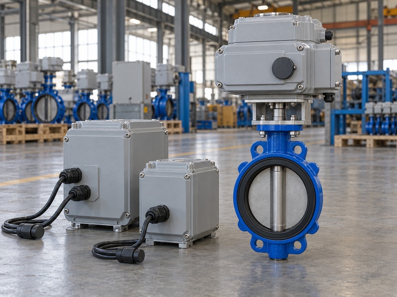 electrically operated butterfly valve suppliers control packages with sealed enclosures