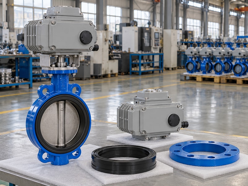 electrically operated butterfly valve suppliers alternate components awaiting bid approval