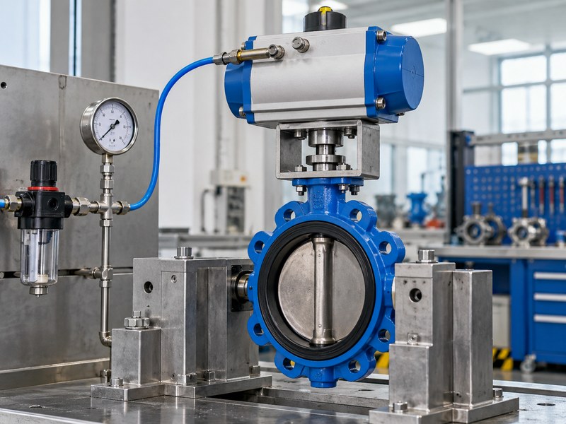 high performance butterfly valves manufacturers: actuator and valve mounting arrangement for drive review.
