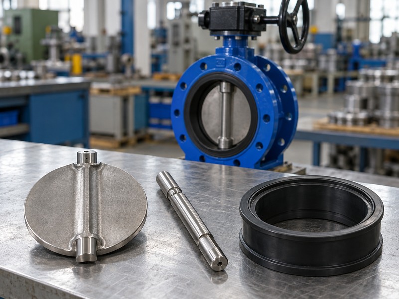 Shaft and disc details for a high performance vs resilient seated butterfly valve review
