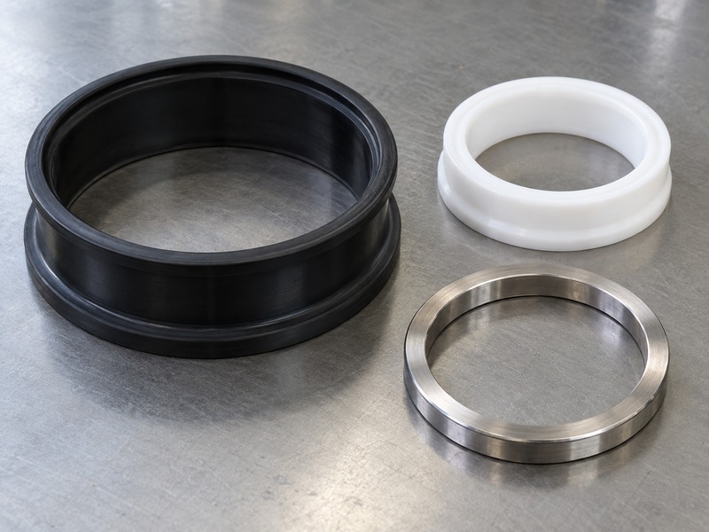 Elastomer seat and metal components used in a high performance vs resilient seated butterfly valve assessment