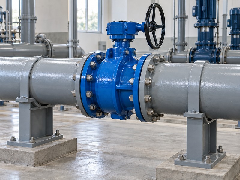 Water service installation considered in a high performance vs resilient seated butterfly valve comparison