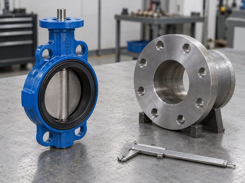 Independent flange and valve components for a high performance vs resilient seated butterfly valve fit review