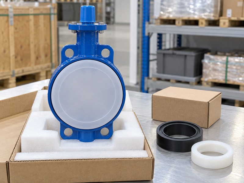 Protected components for a high performance vs resilient seated butterfly valve engineering enquiry