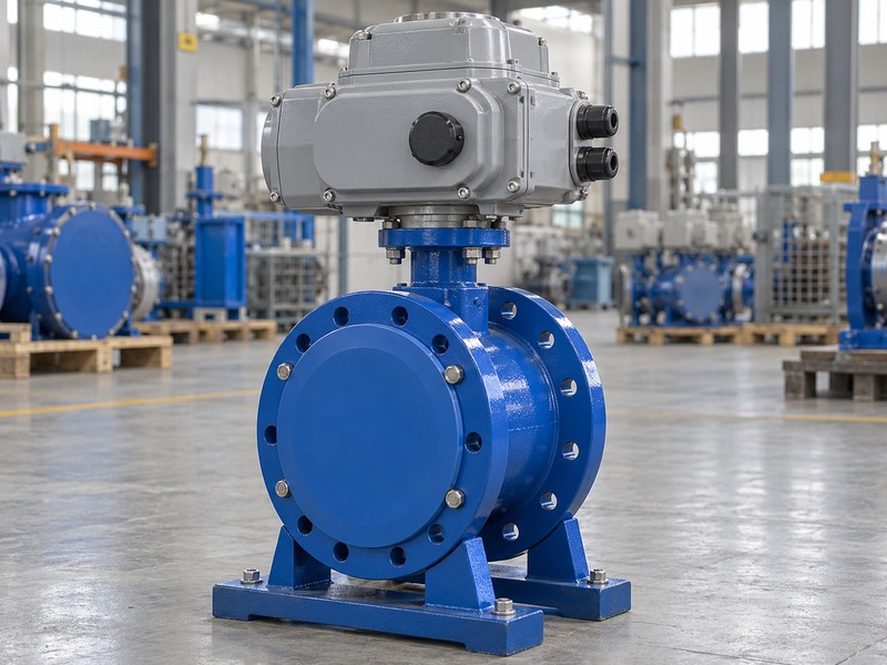 How to size electric butterfly valve actuators: protected valve package