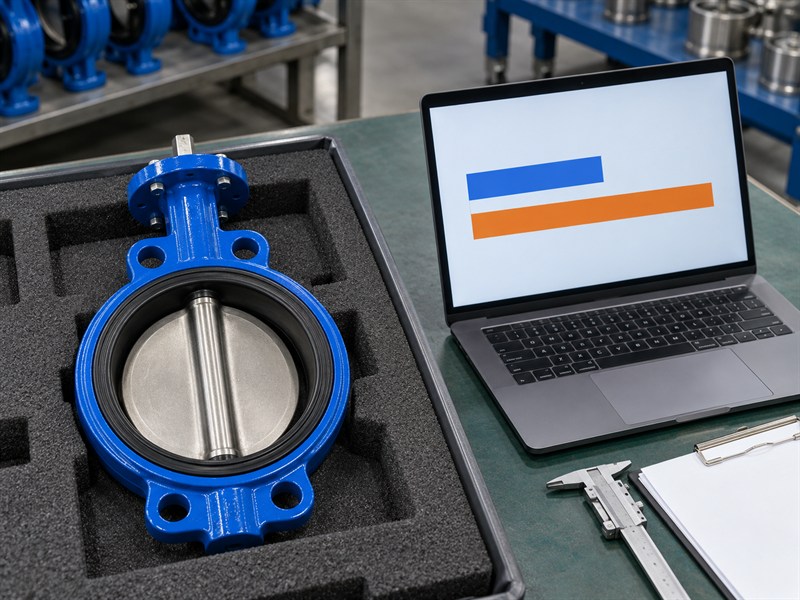 Conceptual space comparison in a JIS butterfly valve dimensions review