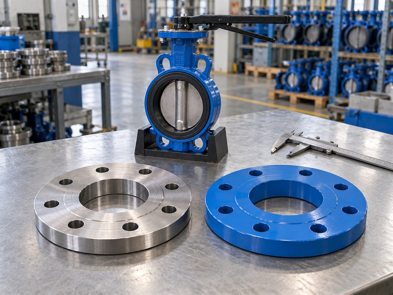 Mating flange interfaces in a JIS butterfly valve standard review