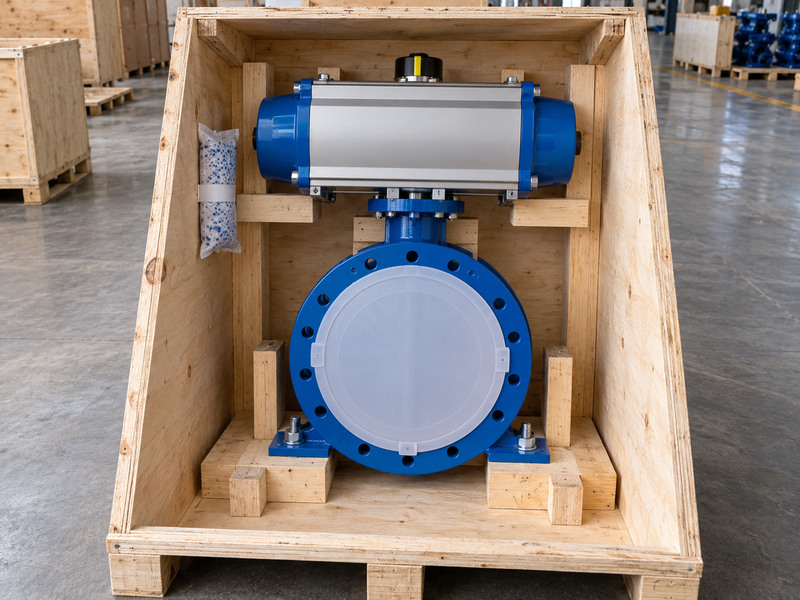 pneumatic high performance butterfly valve manufacturer - approved sample ready for shipment
