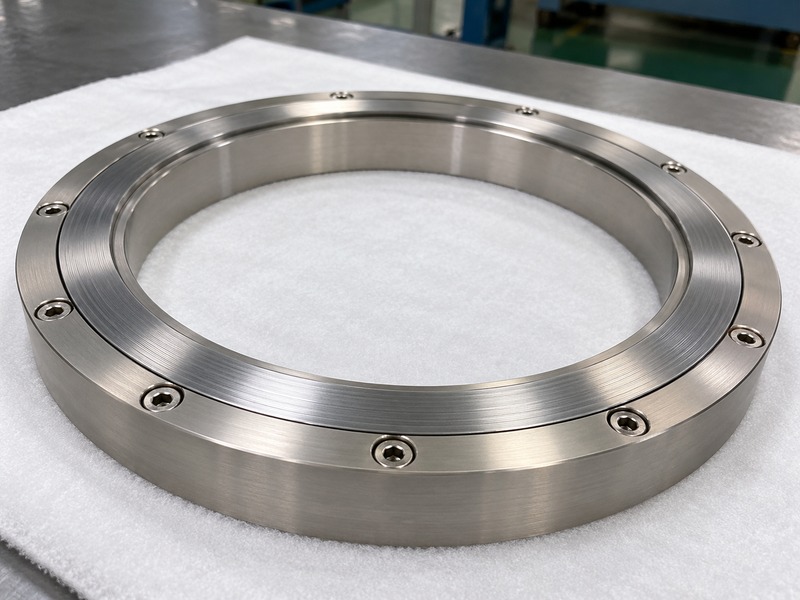 Replaceable metal seal assembly prepared for surface inspection