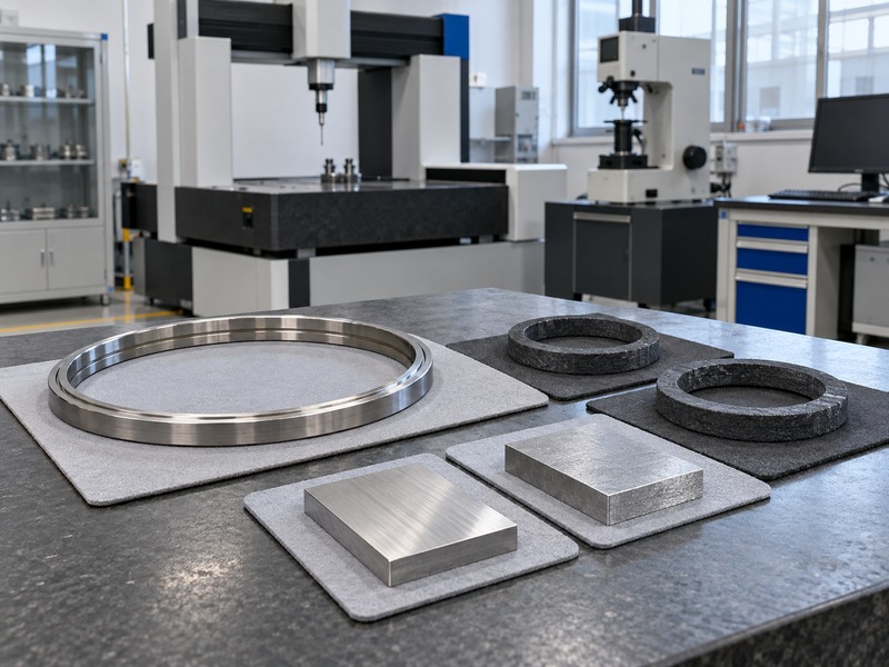 Metal and packing components kept separate for temperature-duty review