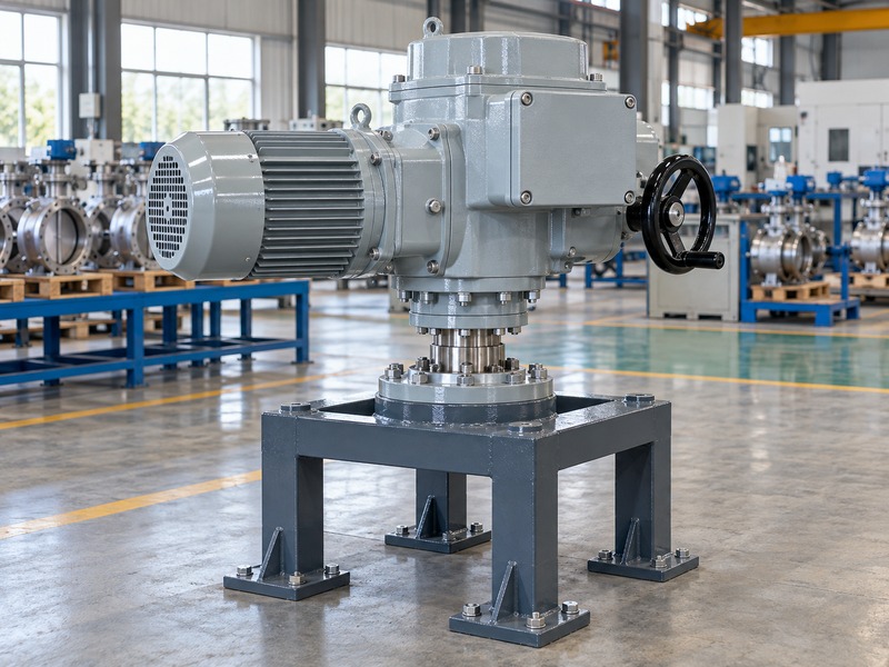 Offline electric valve actuator and coupling prepared for an interface review