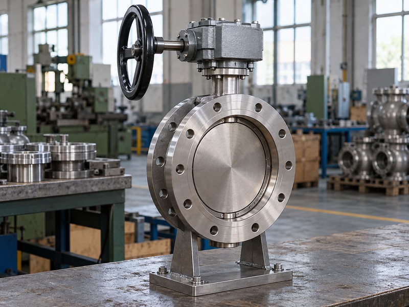 What is a triple offset butterfly valve? Metal-seated valve illustration