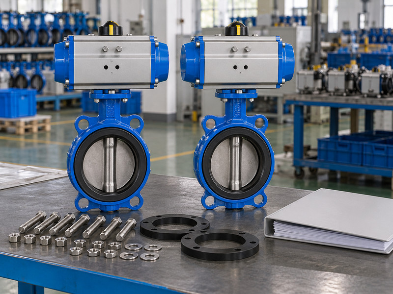wholesale double acting pneumatic butterfly valve: Matching valve assemblies and revision documents